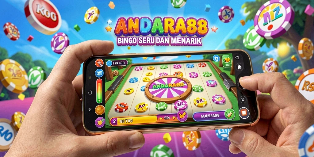 Gameplay menarik dari ANDARA88 dengan suasana Bingo yang seru.
