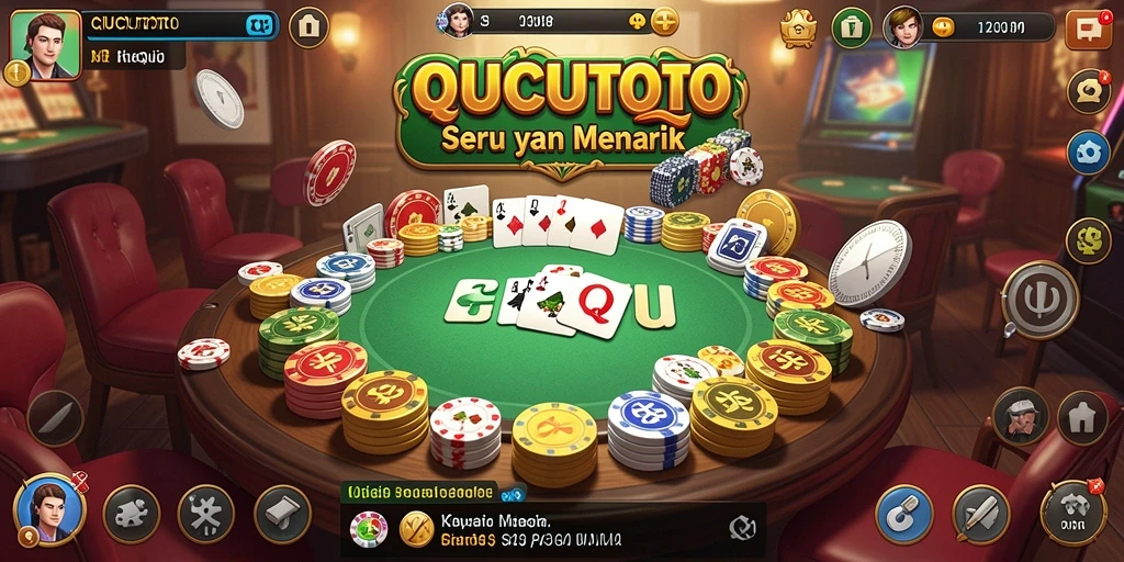 Tampilan menarik saat bermain CUCUTOTO QiuQiu.