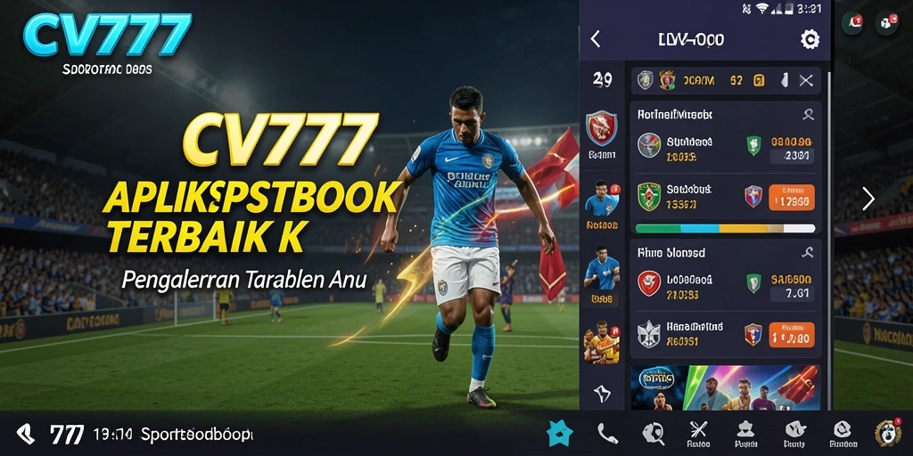 Tampilan gameplay menarik dari aplikasi sportsbook CV777.