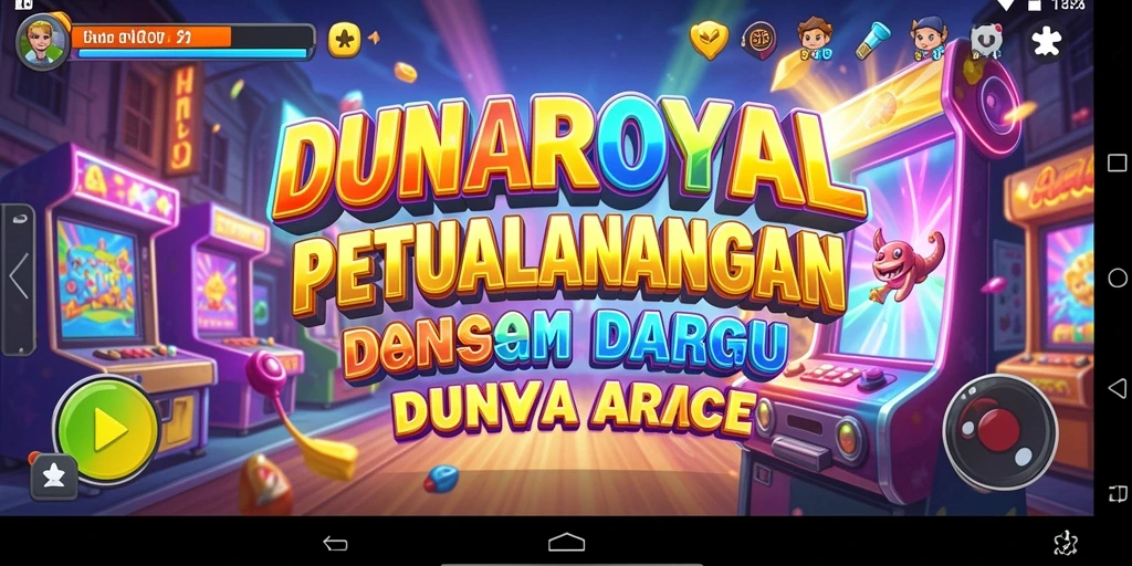Tampak layar permainan DUNIAROYAL dengan aksi seru di dalamnya.