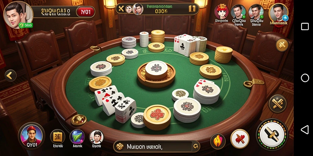Tampilan gameplay menarik dari DY01 berfokus pada QiuQiu.