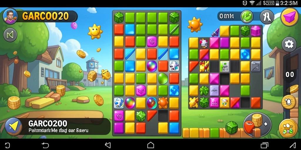 Tampilan gameplay menarik dari GARCO200 yang penuh tantangan Puzzle.