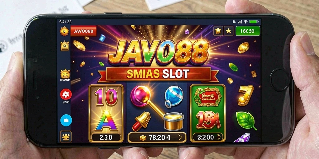 Screenshot gameplay JAVO88 yang menampilkan serunya bermain slot.
