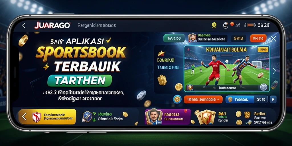 Screenshot JUARAGO menampilkan gameplay taruhan olahraga yang menarik.