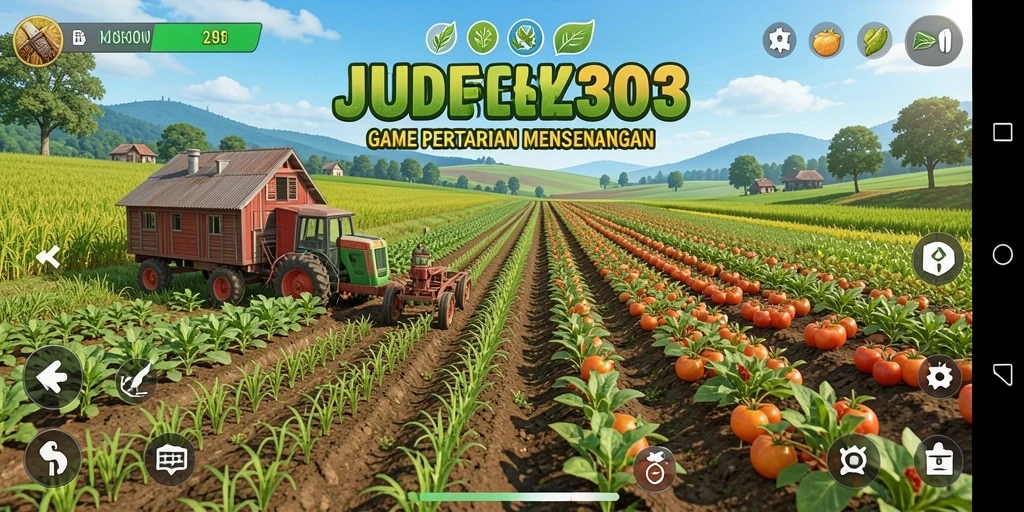 Tampilan gameplay JUDOL303 yang menakjubkan dalam bertani.
