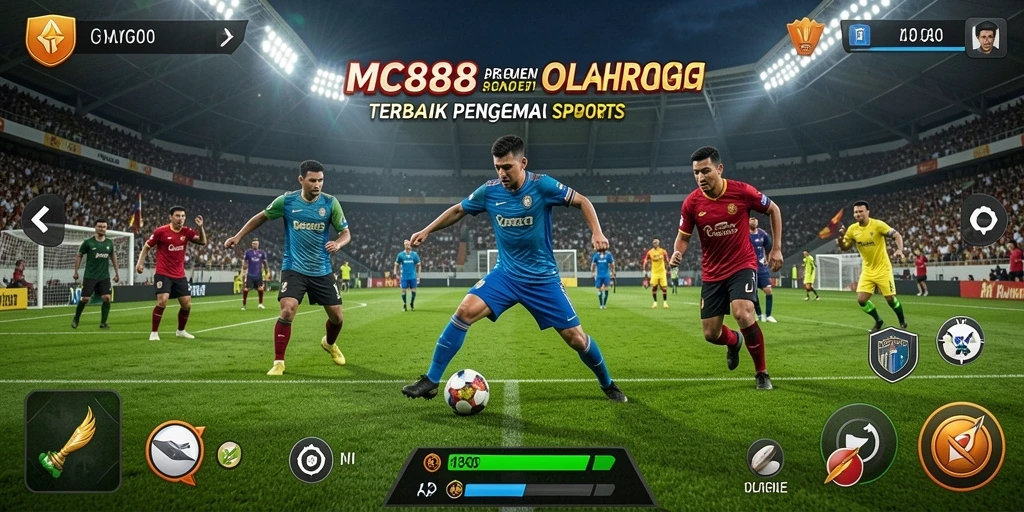 Tampilan gameplay MC888 yang menakjubkan dalam olahraga.