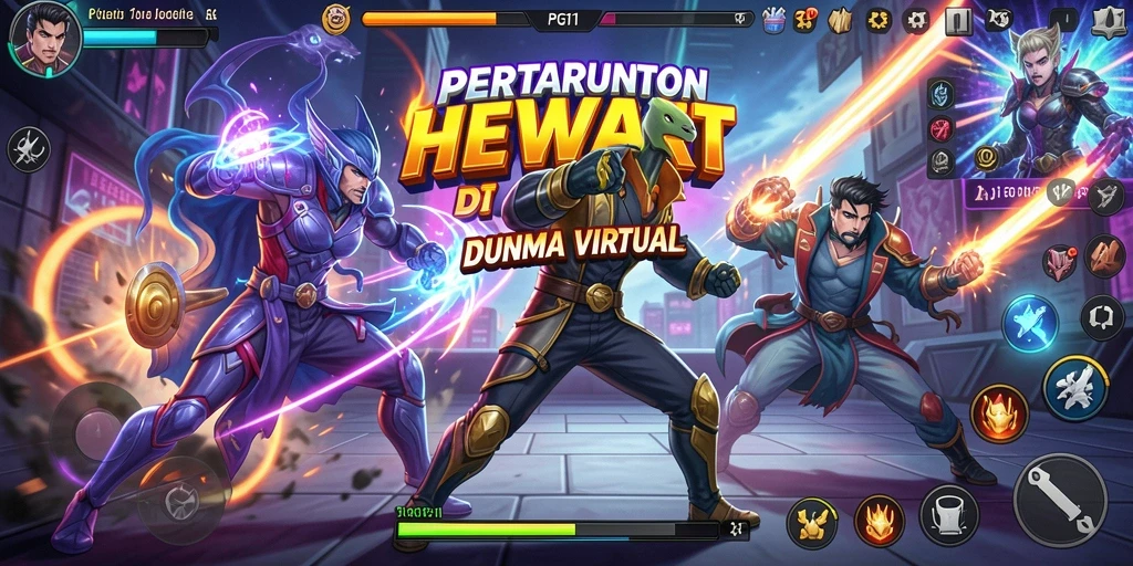 Tangkapan layar PG11 menunjukkan aksi pertarungan yang mendebarkan dengan grafis yang menawan.