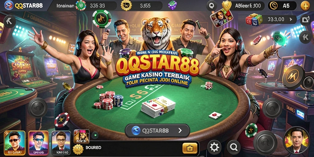Gameplay seru dan menarik di QQSTAR88 dengan berbagai permainan kasino.