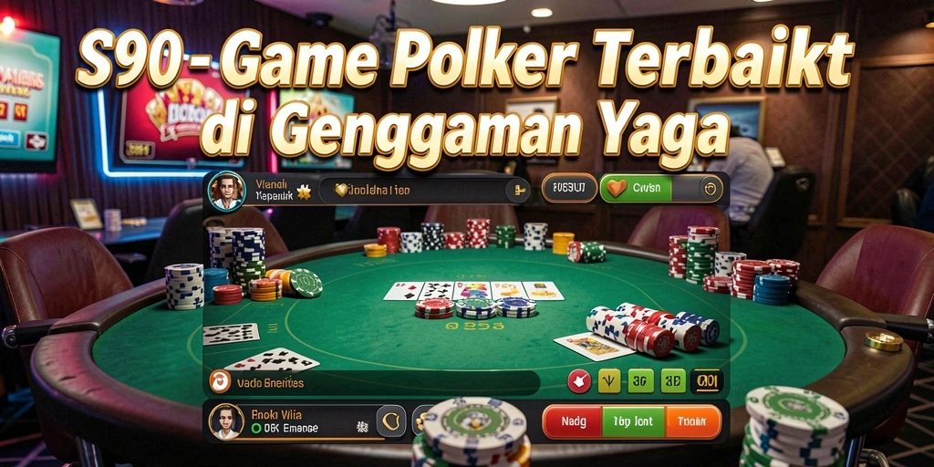 Tampilan gameplay S80 yang menarik dan menegangkan saat bermain Poker.