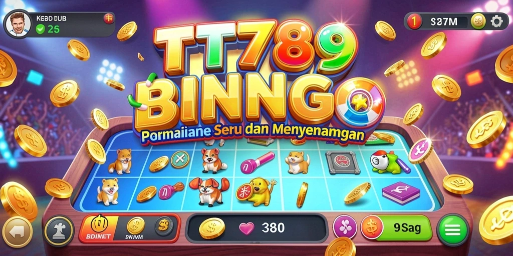Tampilan gameplay seru di TT789 yang menggugah semangat bermain Bingo.